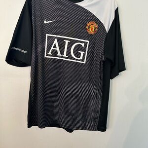 Vintage Nike Manchester United Football Jersey